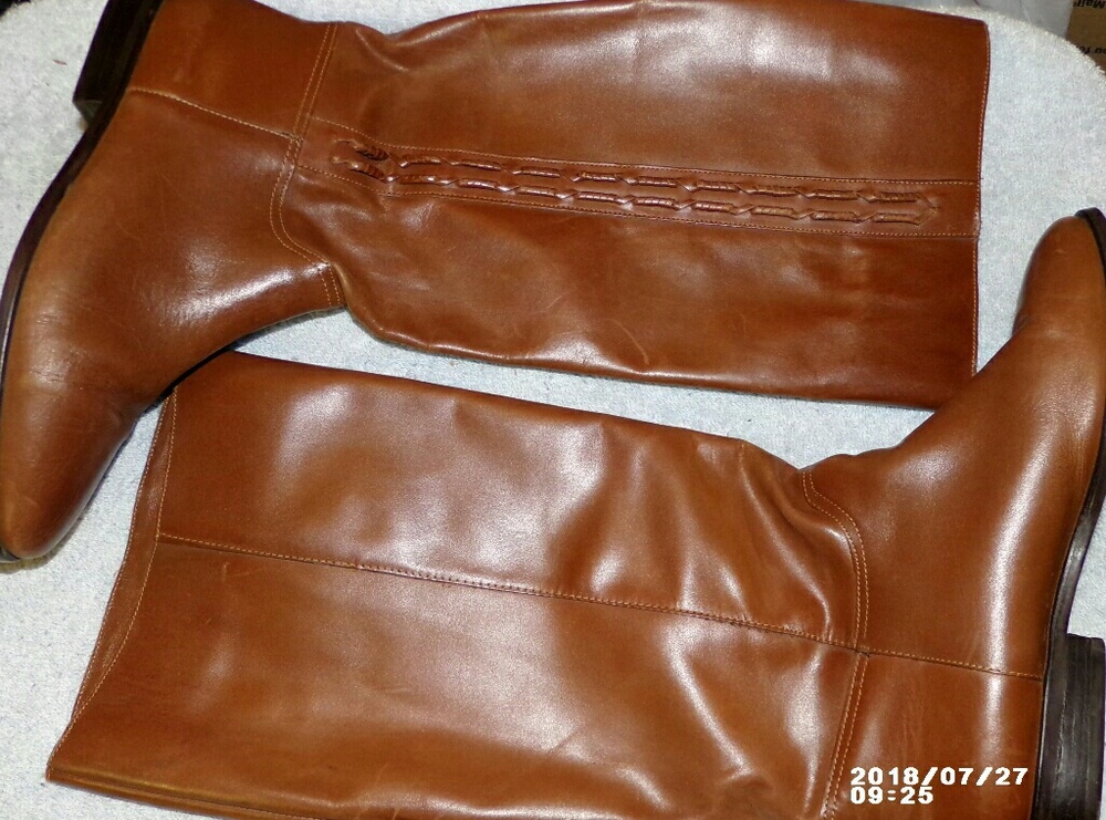 Nicole leather boots sz 8 m
